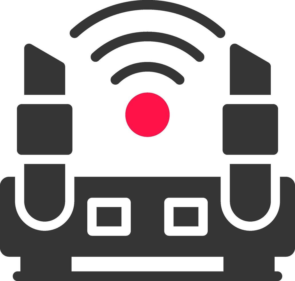 Wifi Router Creative Icon Design vector