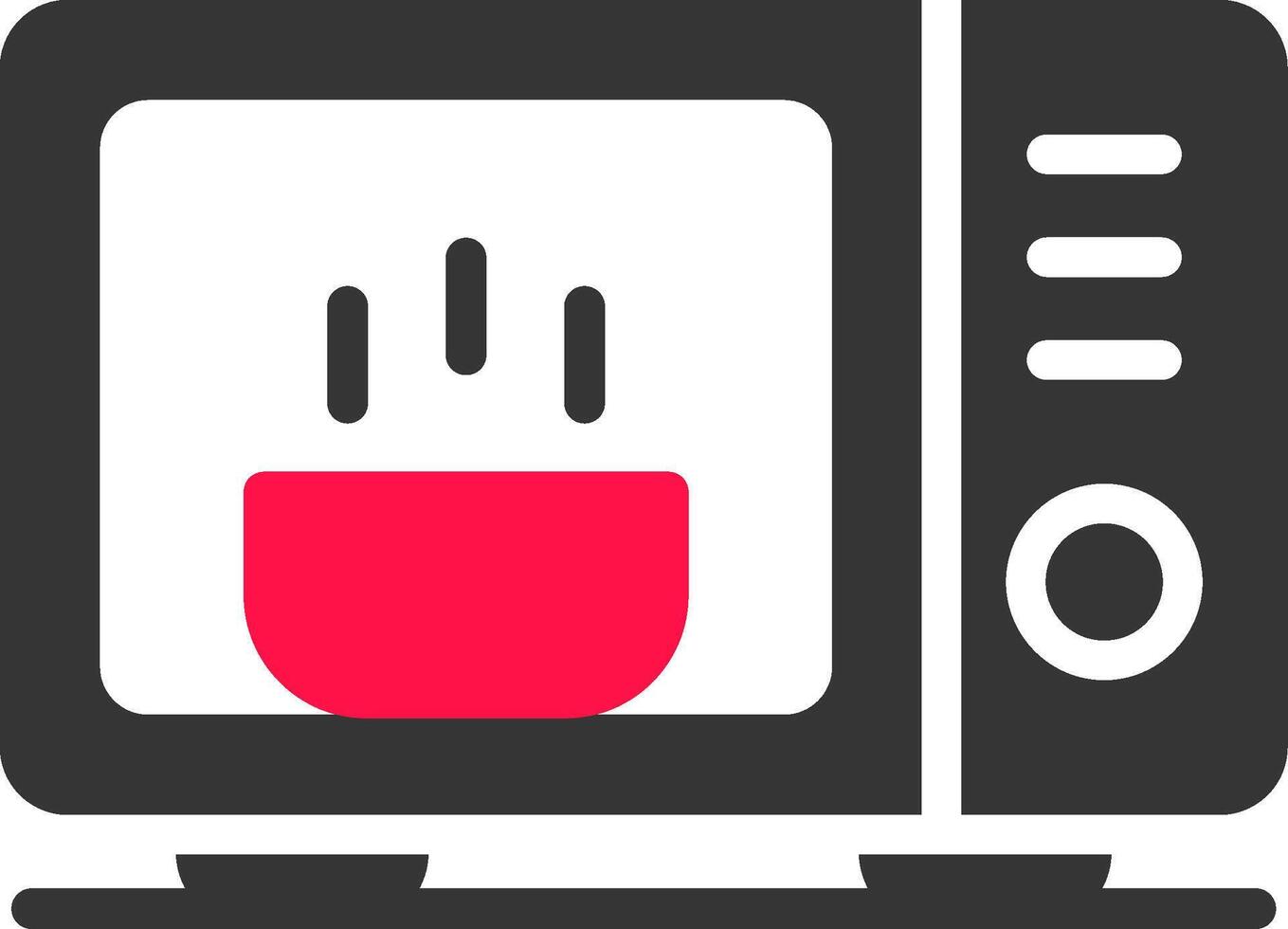 Microwave Creative Icon Design vector