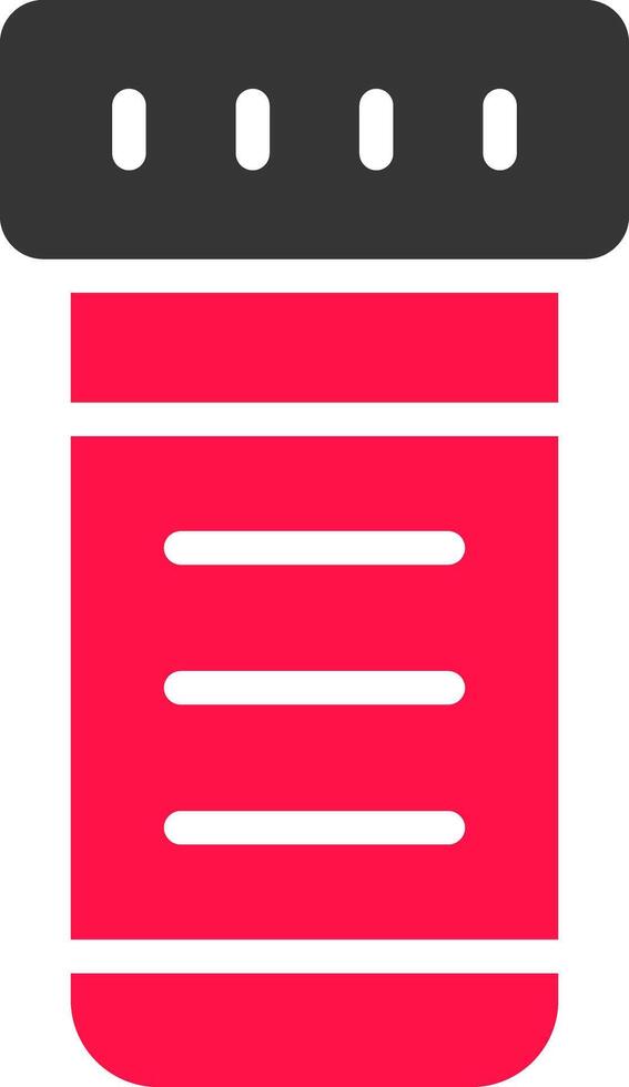 Test Tube Creative Icon Design vector