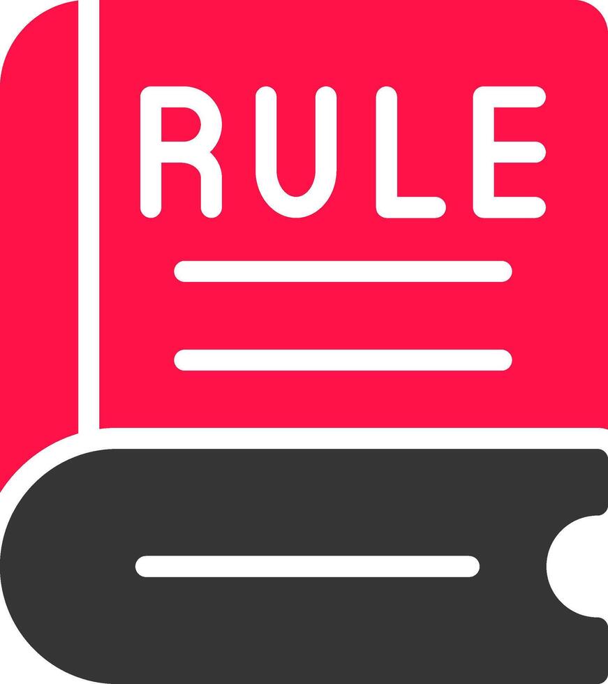 Rule Creative Icon Design vector