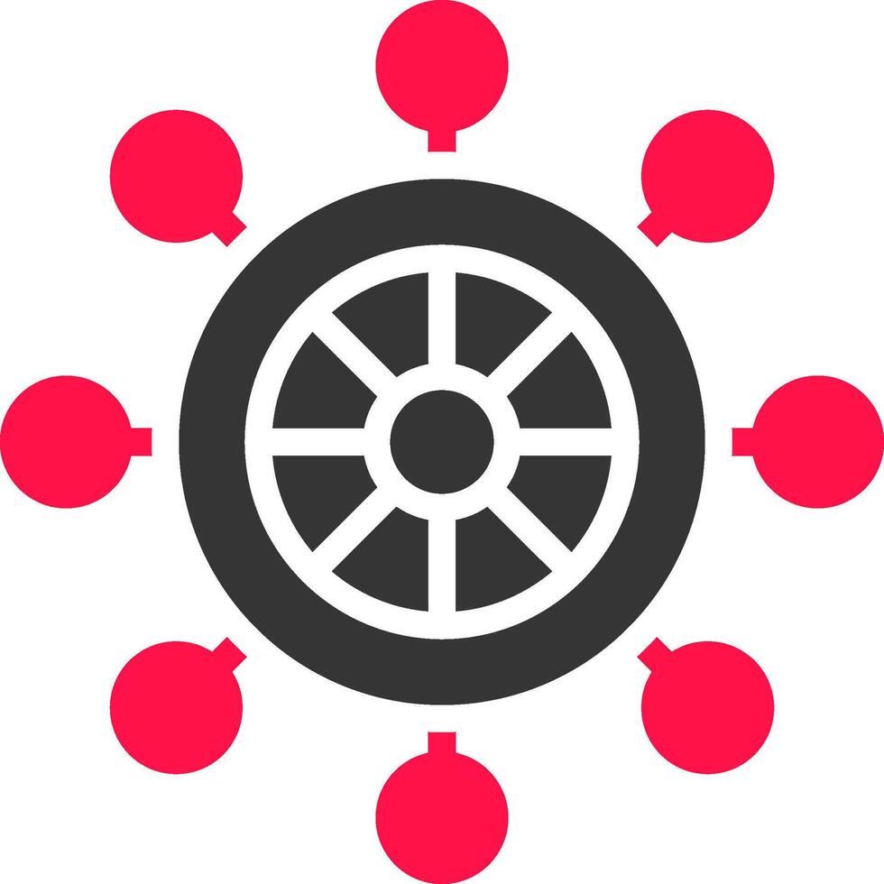 Rudder Creative Icon Design vector