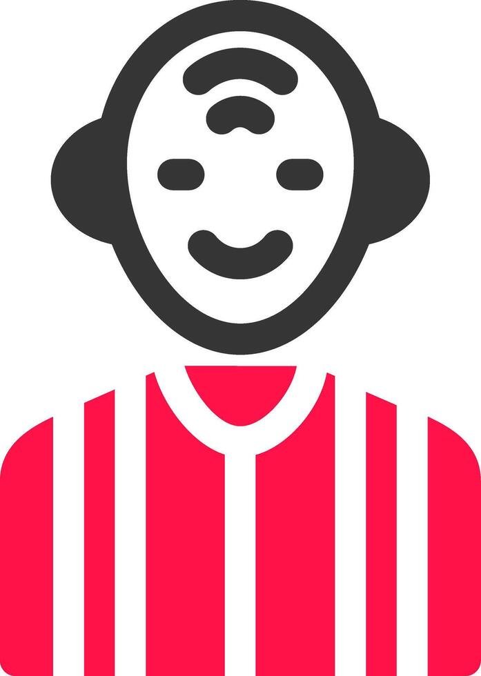 Old Man Creative Icon Design vector