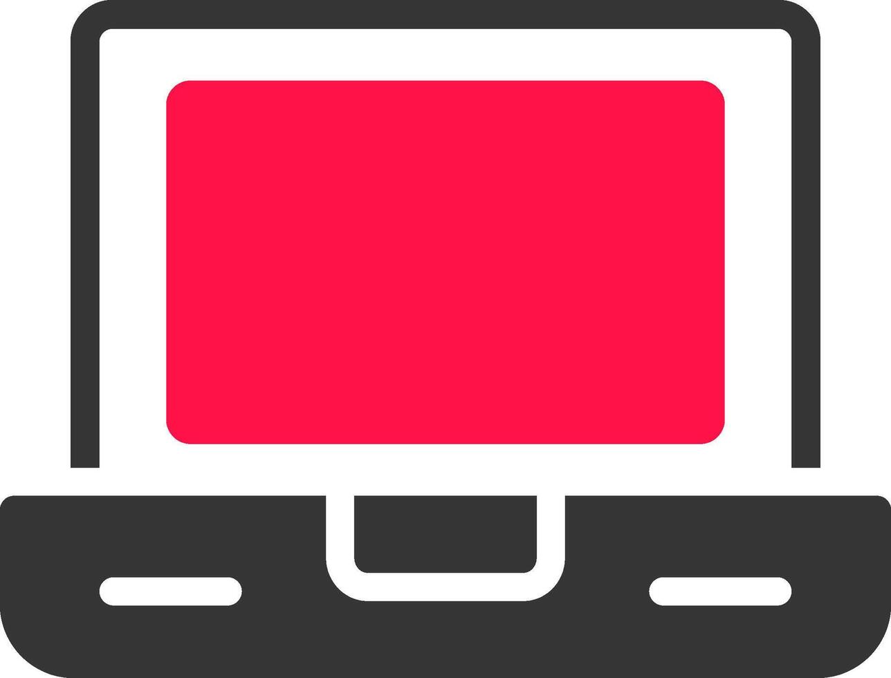 Laptop Creative Icon Design vector