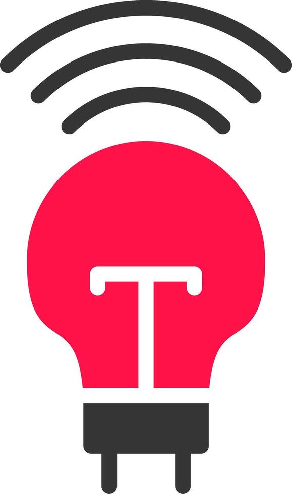 Smart Bulb Creative Icon Design vector