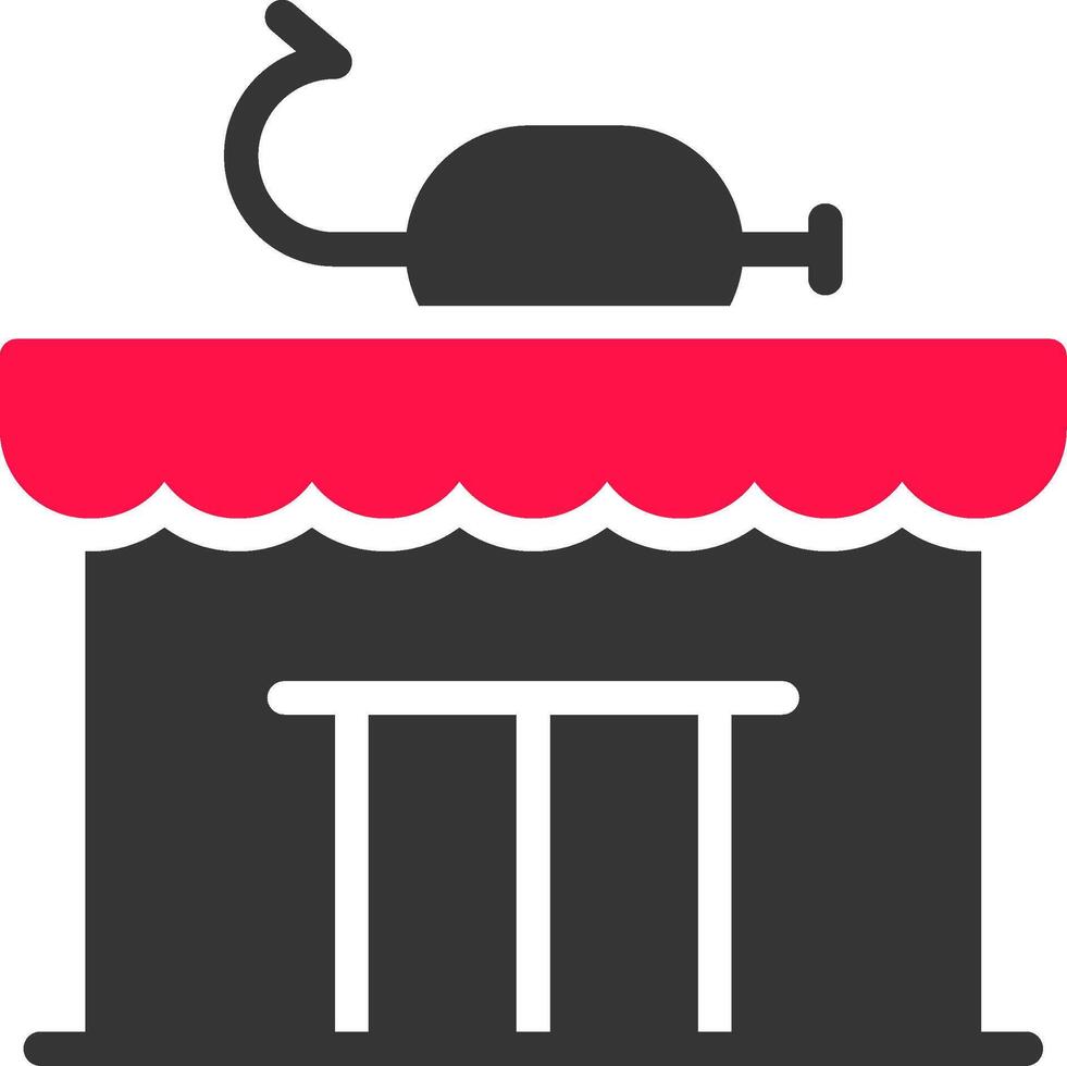 Bait Shop Creative Icon Design vector