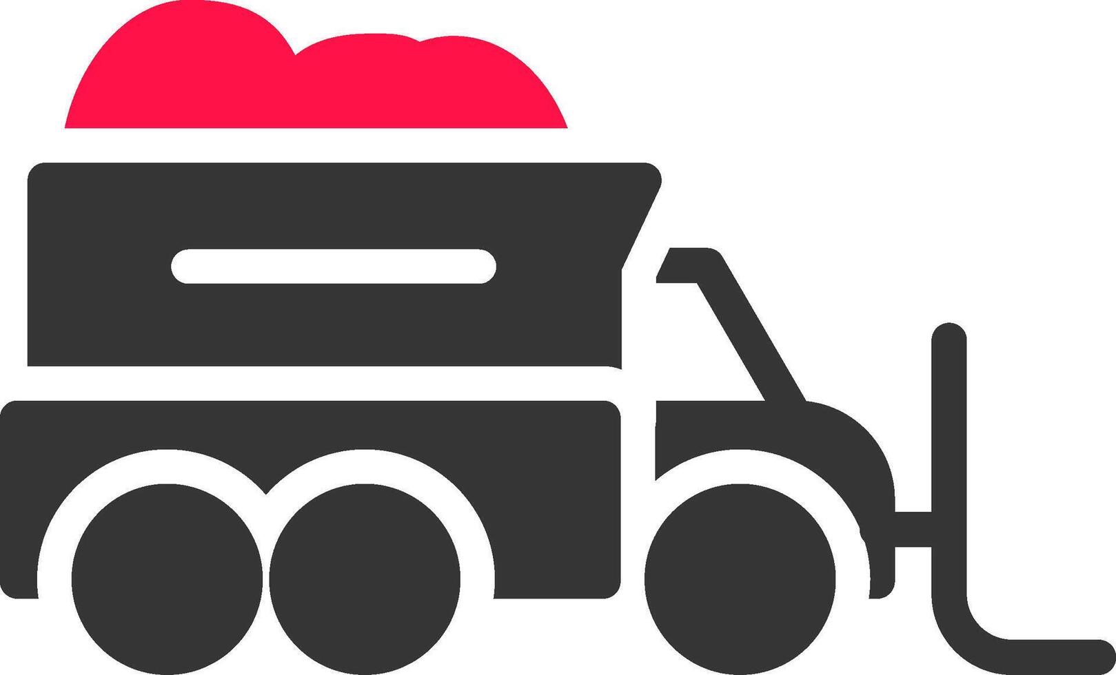 Snowplow Creative Icon Design vector