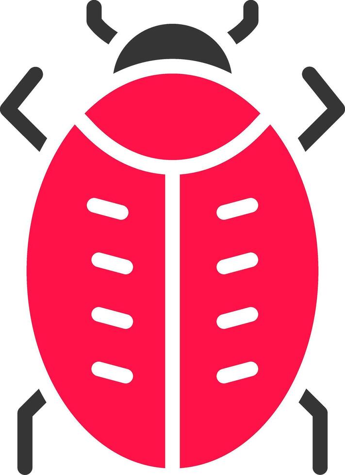 Bug Creative Icon Design vector