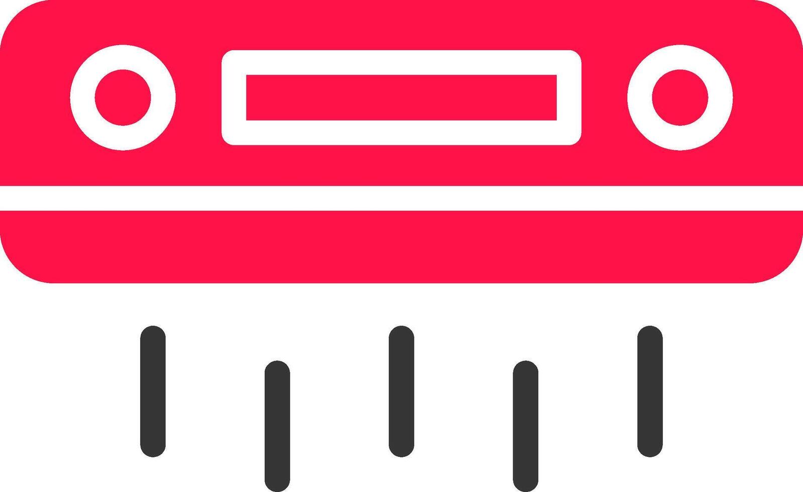 Air Conditioning Creative Icon Design vector