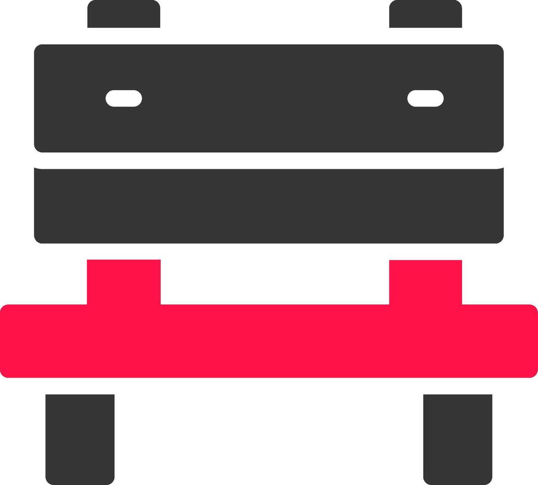 Bench Creative Icon Design vector
