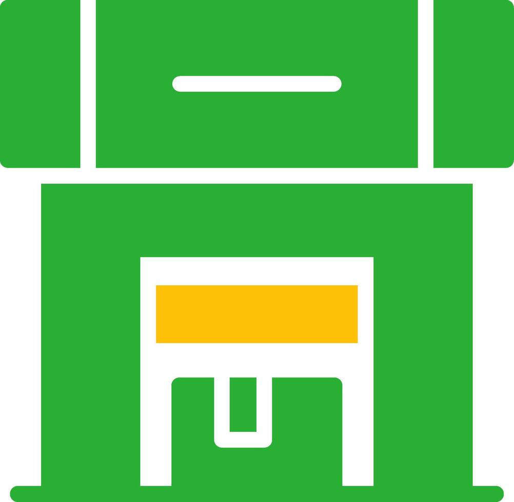 Line Two Colour vector