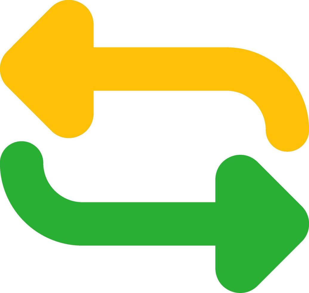 Line Two Colour vector