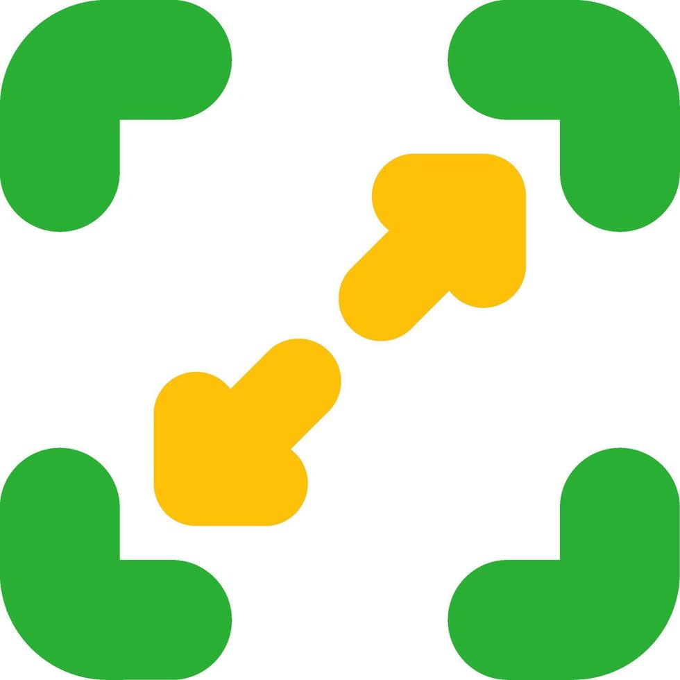 Line Two Colour vector