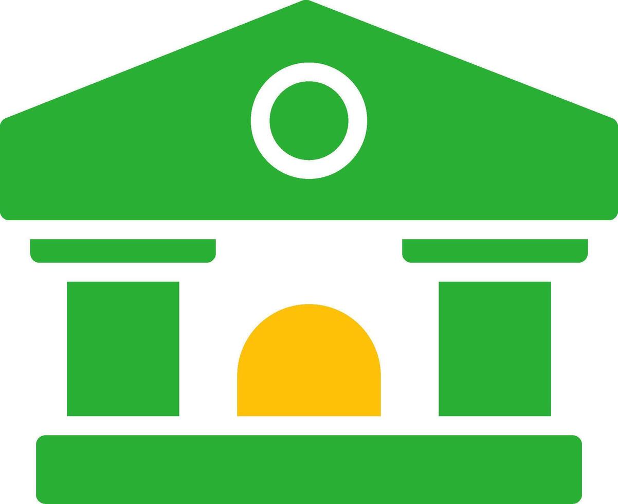 Line Two Colour vector