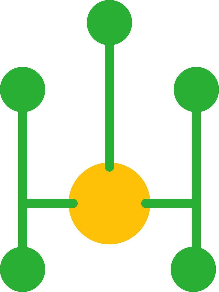Line Two Colour vector