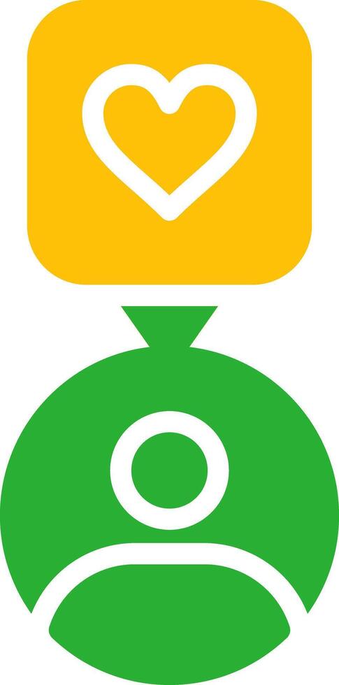 Line Two Colour vector