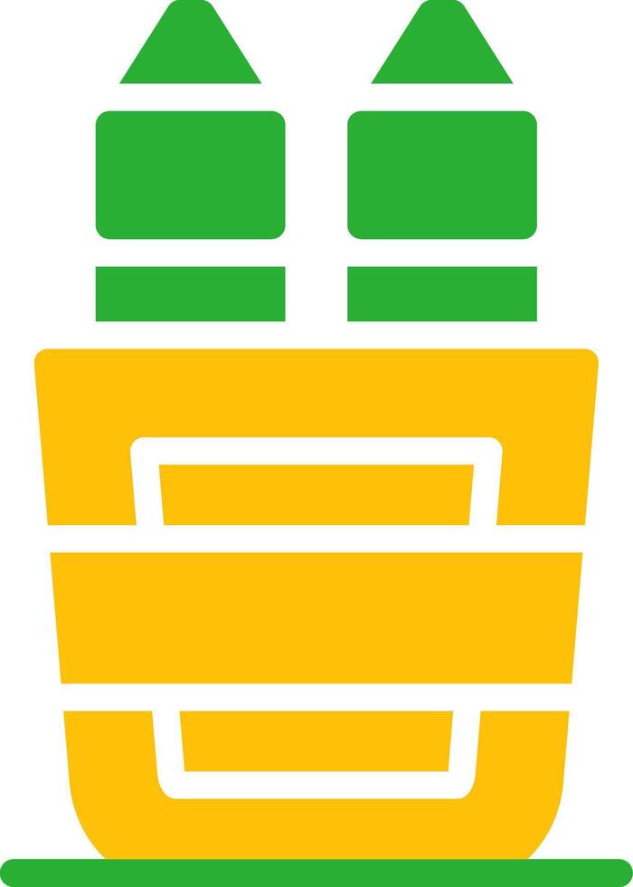 Line Two Colour vector