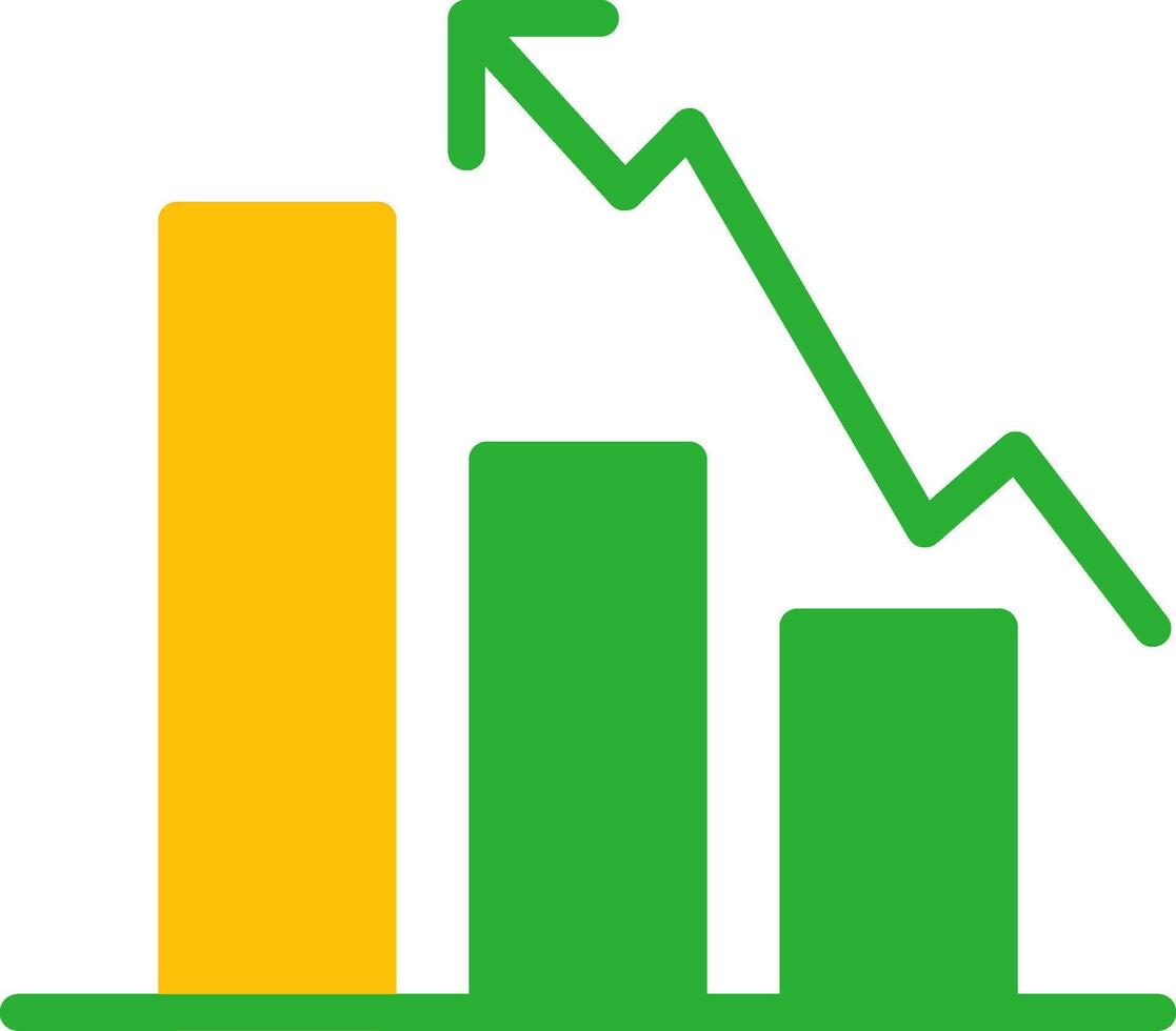 Line Two Colour vector