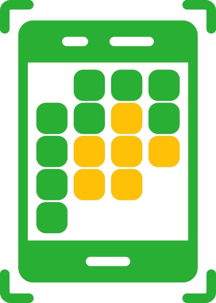 Line Two Colour vector