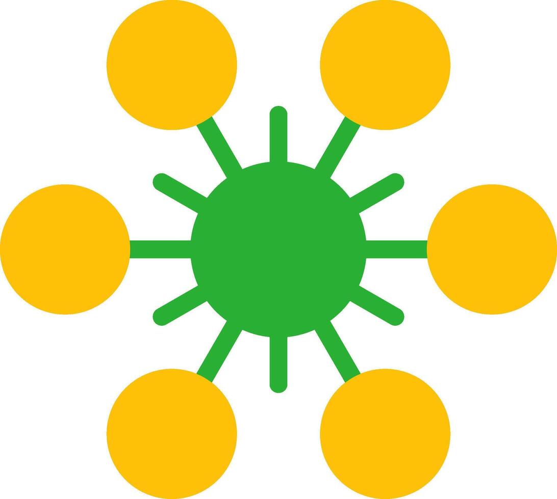 Line Two Colour vector