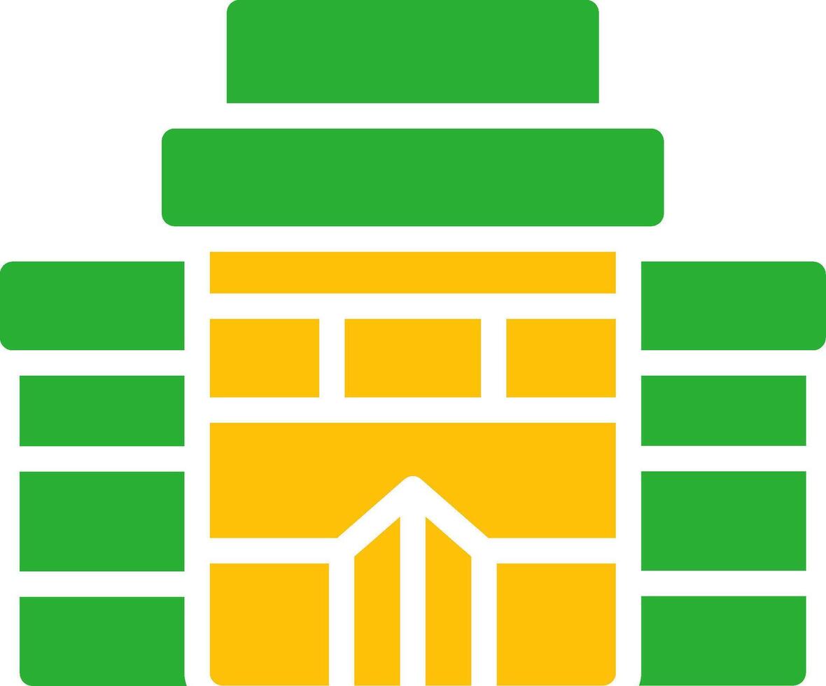 Line Two Colour vector