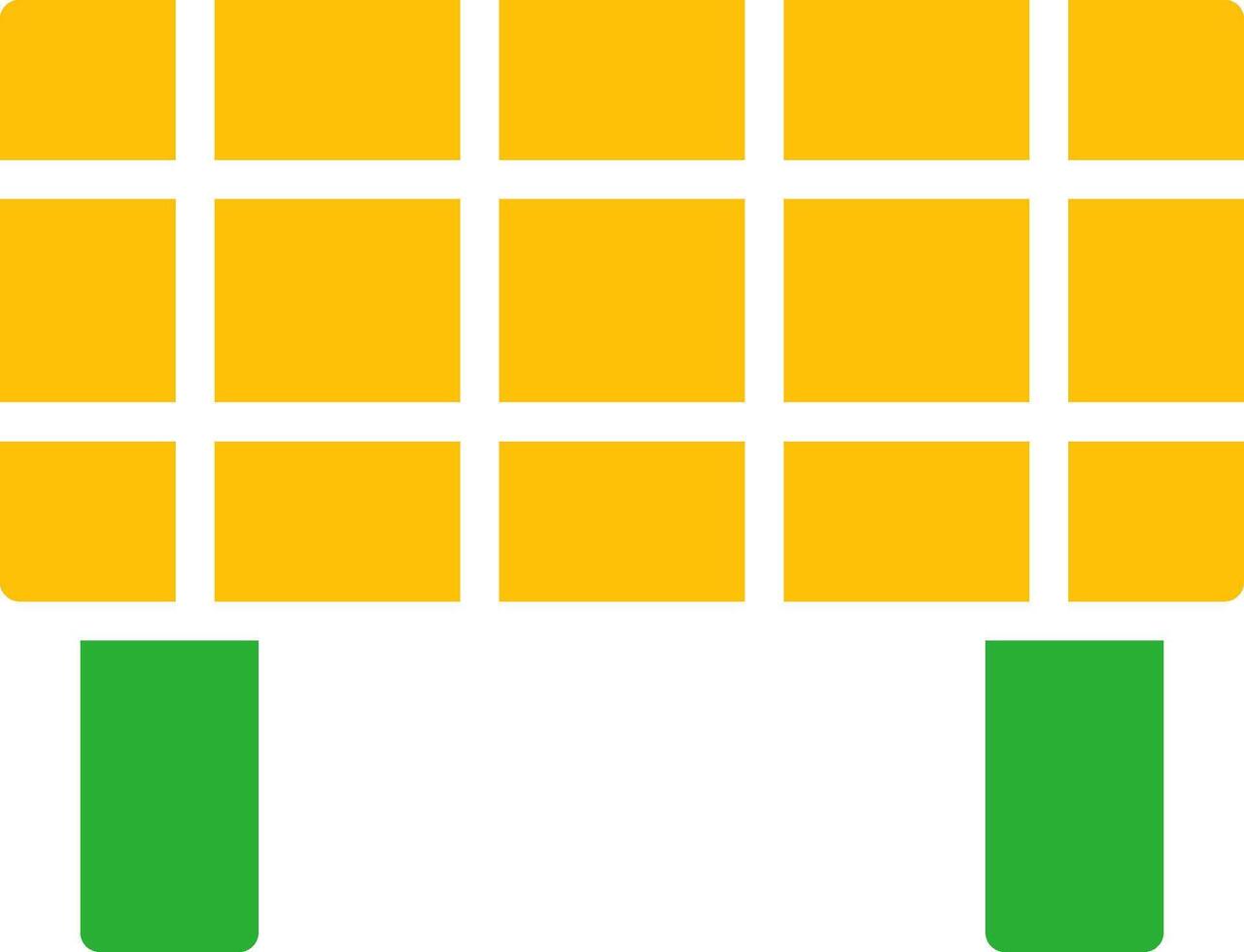 Line Two Colour vector