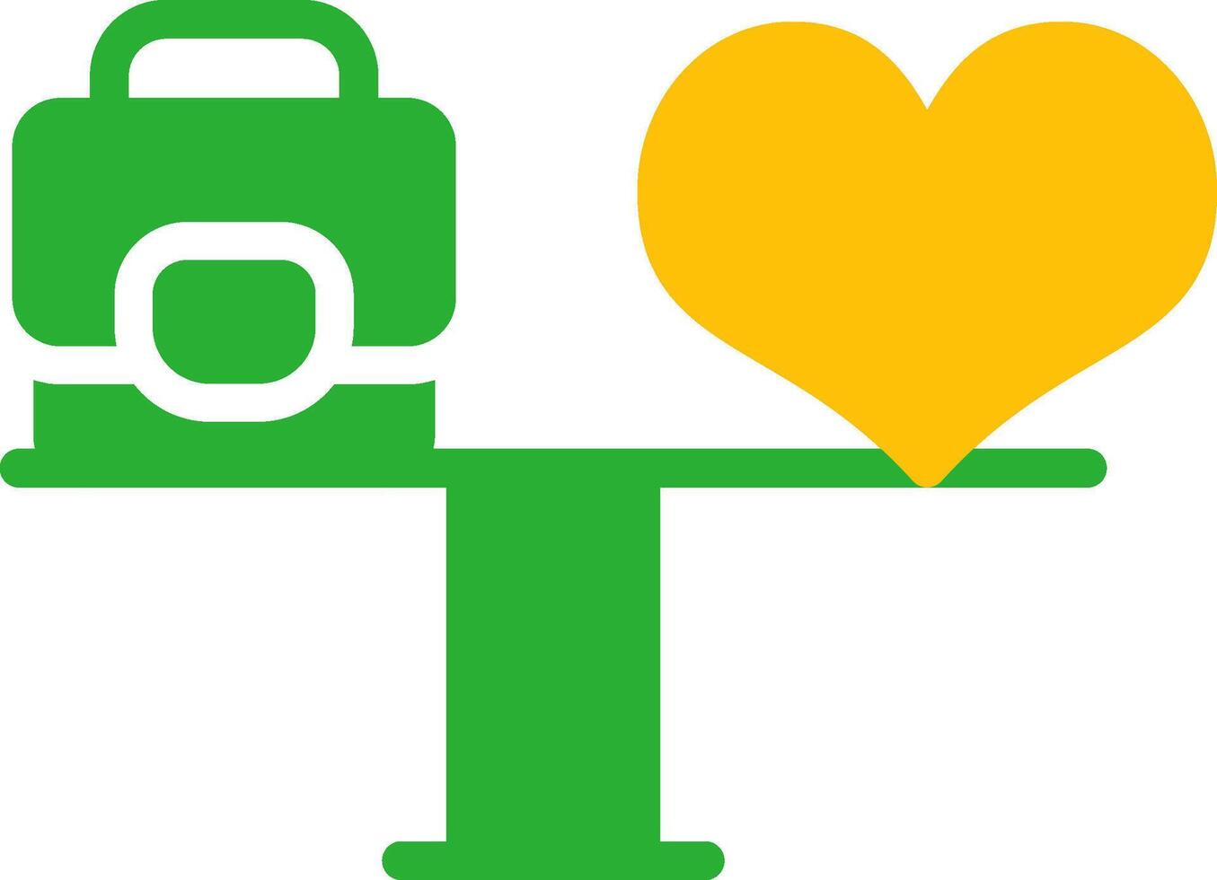 Line Two Colour vector
