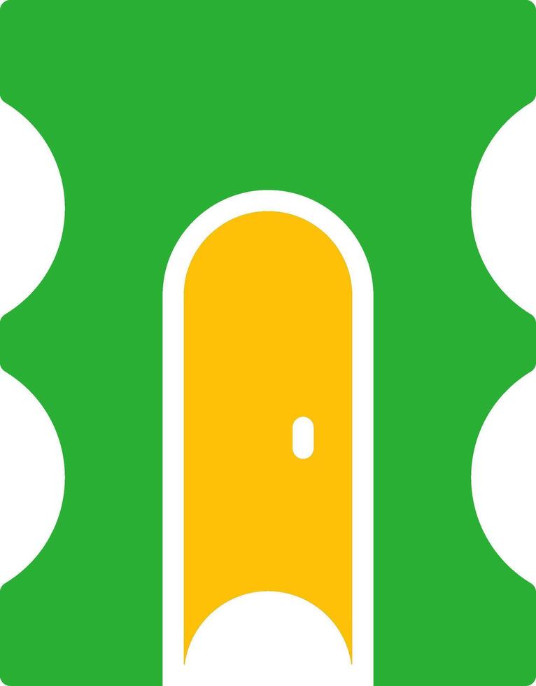 Line Two Colour vector
