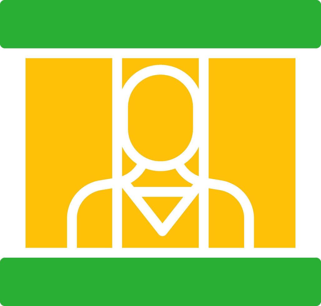 Line Two Colour vector