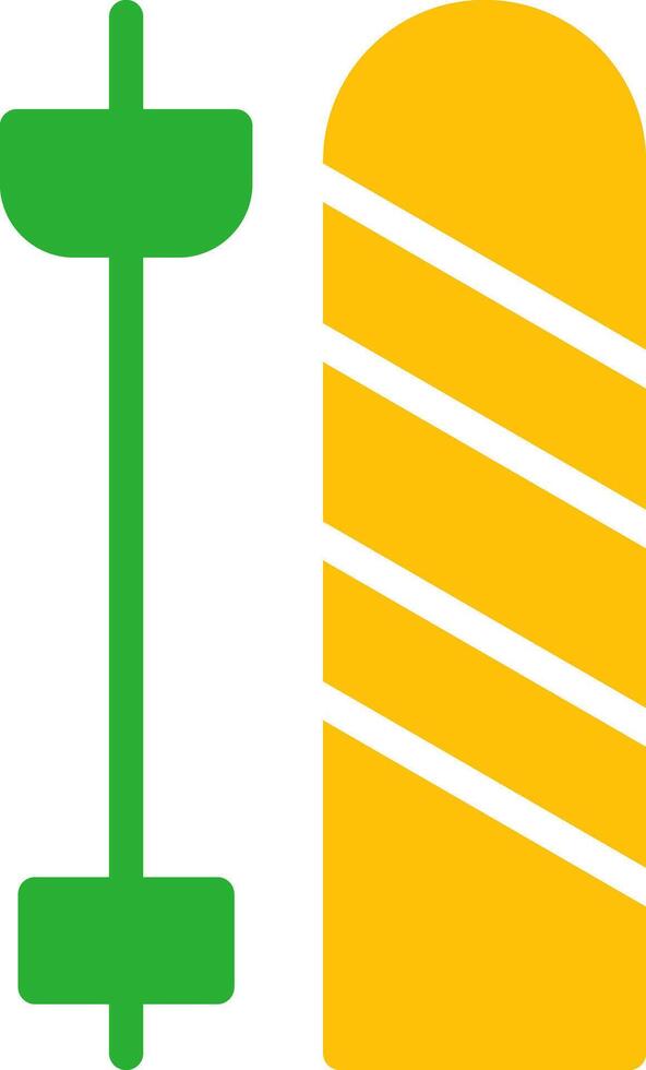 Line Two Colour vector