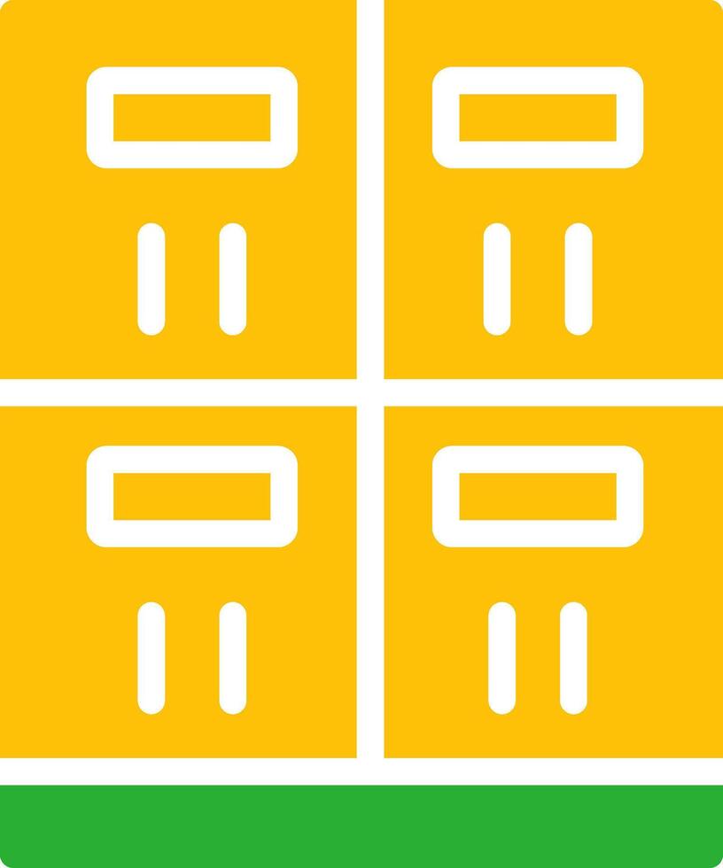 Line Two Colour vector
