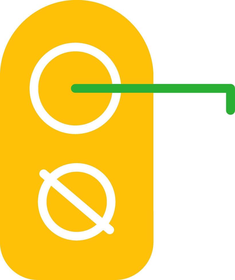 Line Two Colour vector