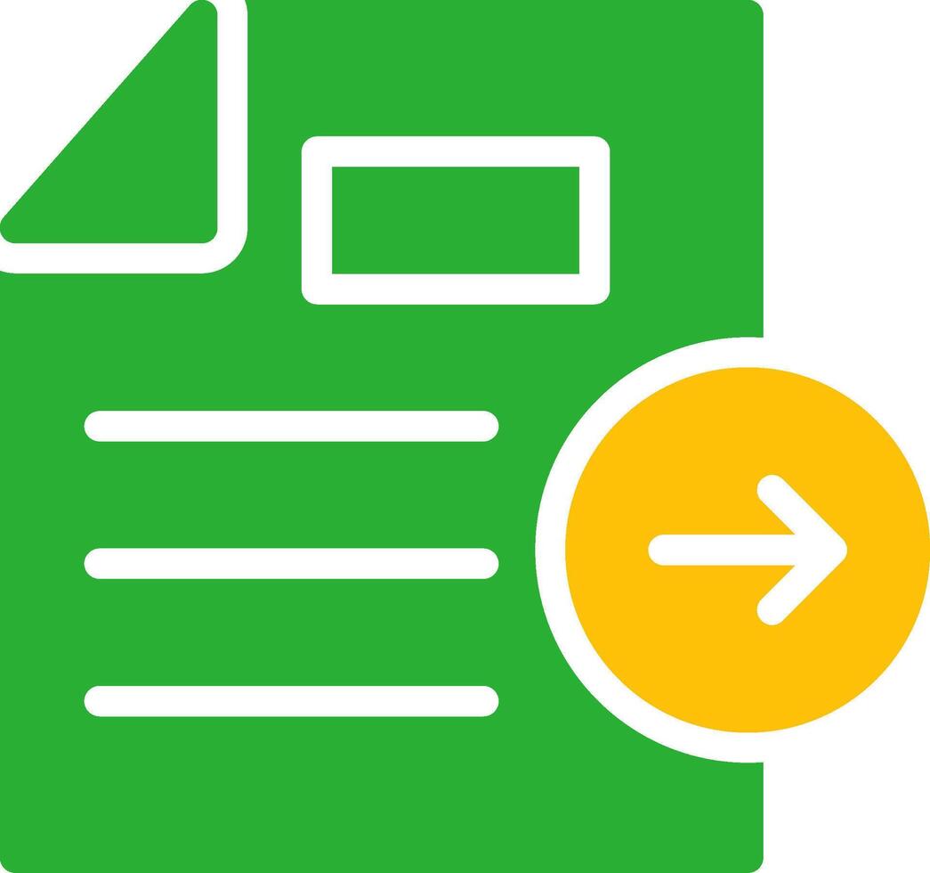 Line Two Colour vector