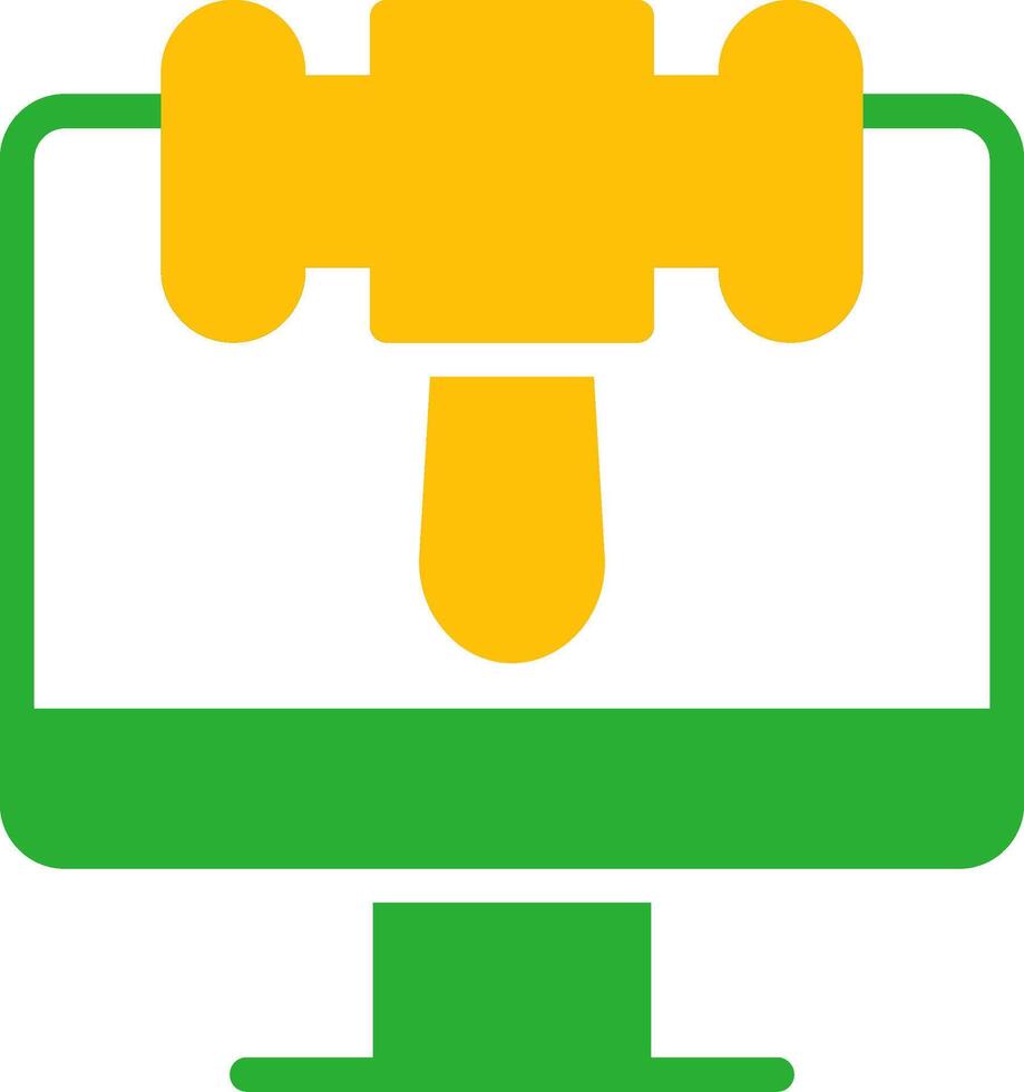 Line Two Colour vector
