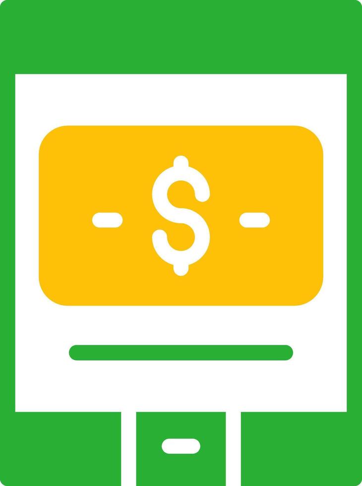 Line Two Colour vector