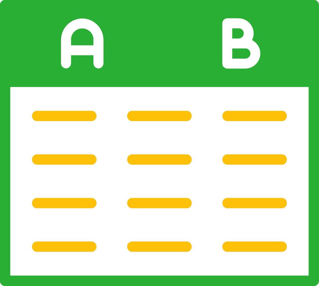Line Two Colour vector