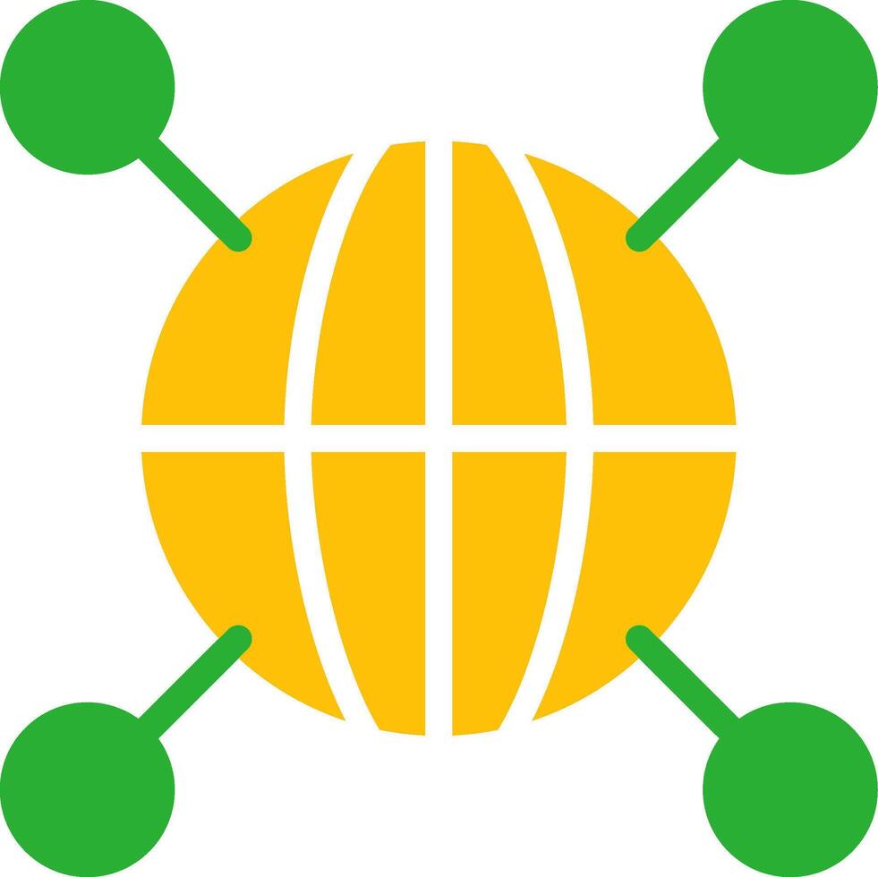 Line Two Colour vector