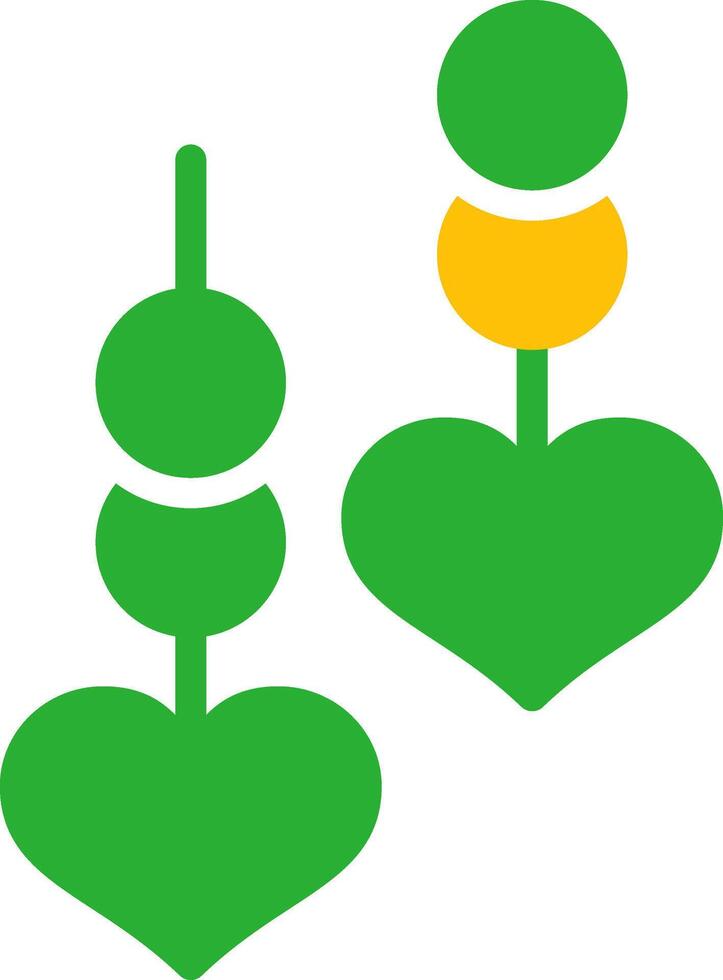 Line Two Colour vector