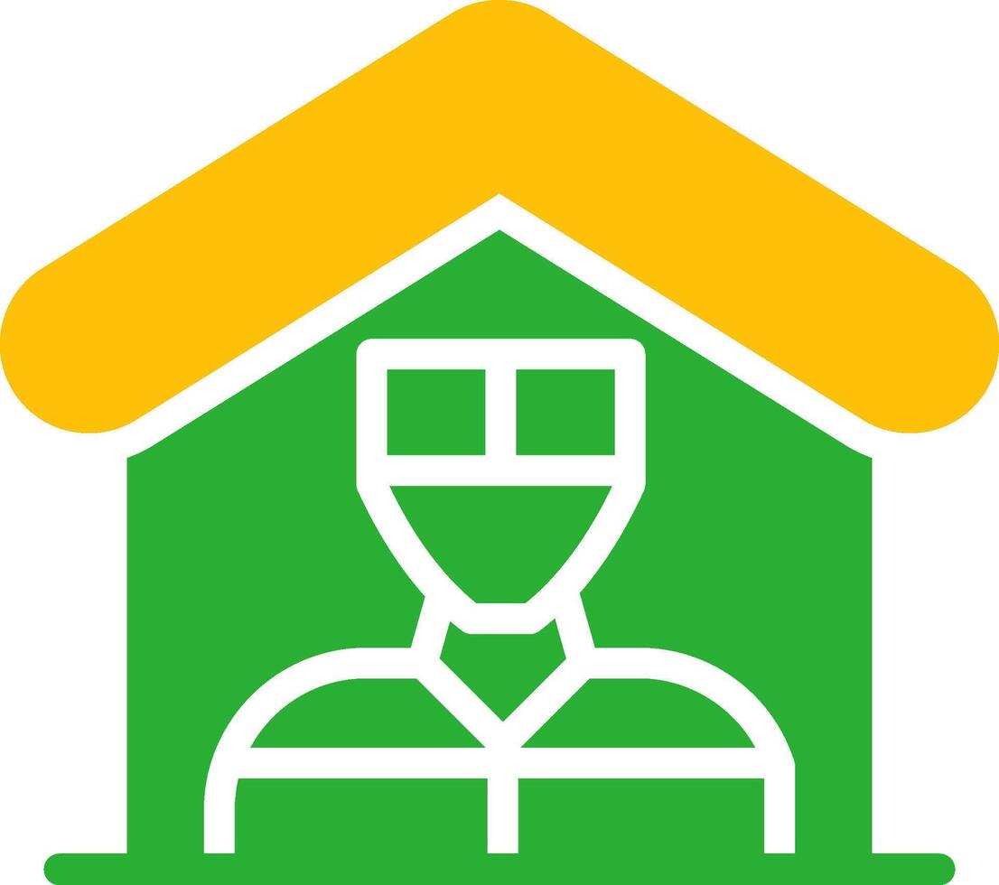 Line Two Colour vector