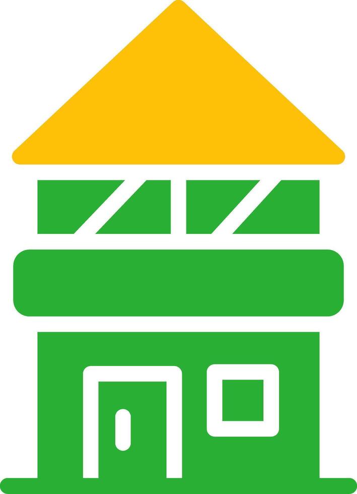 Line Two Colour vector