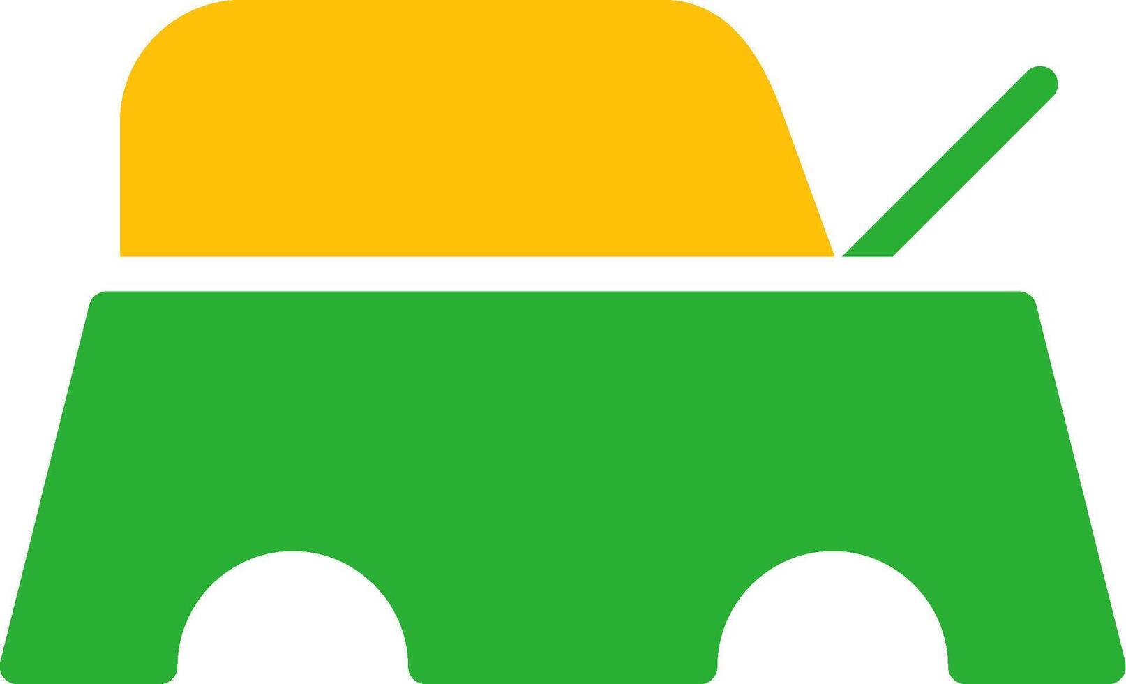 Line Two Colour vector