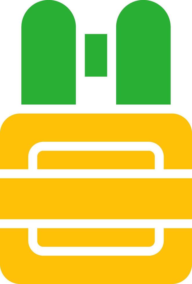 Line Two Colour vector