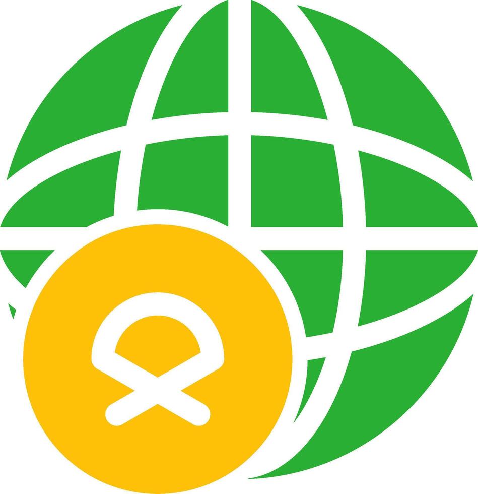 Line Two Colour vector