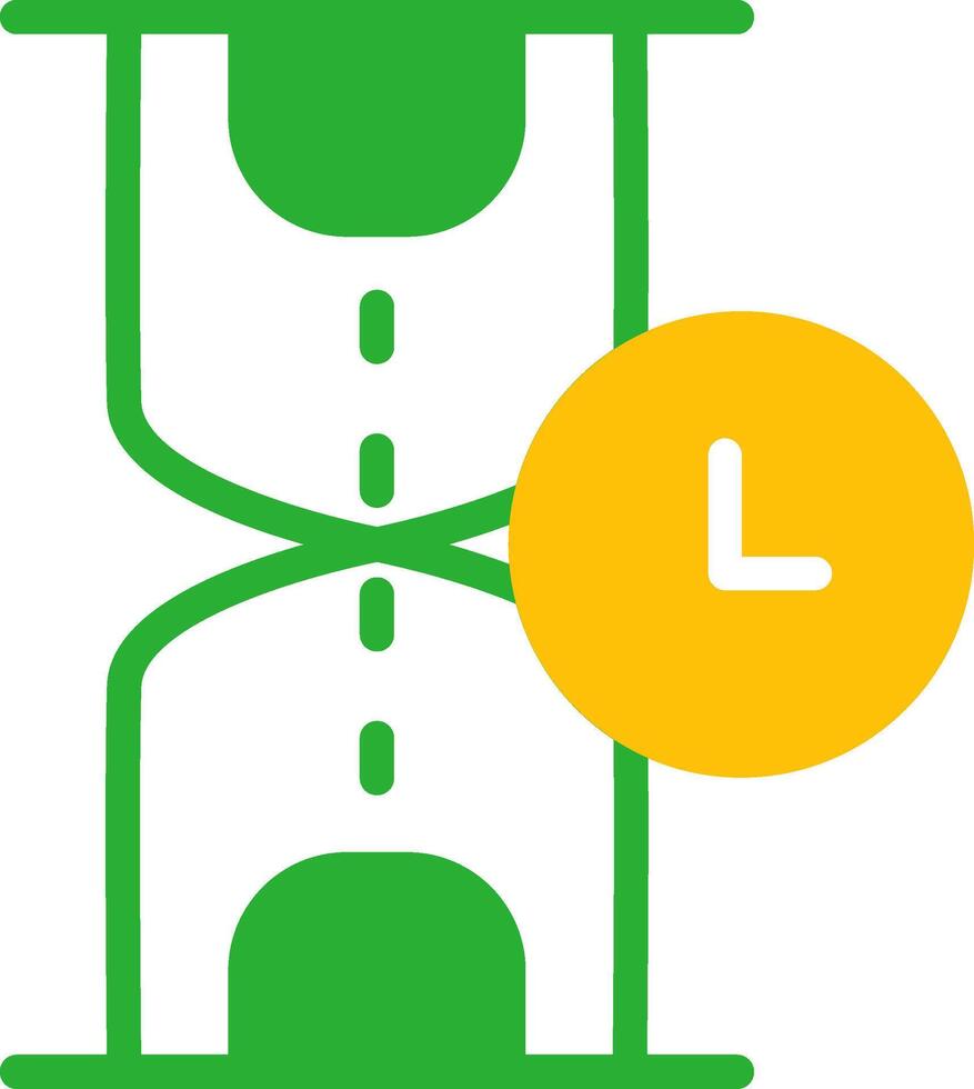 Line Two Colour vector
