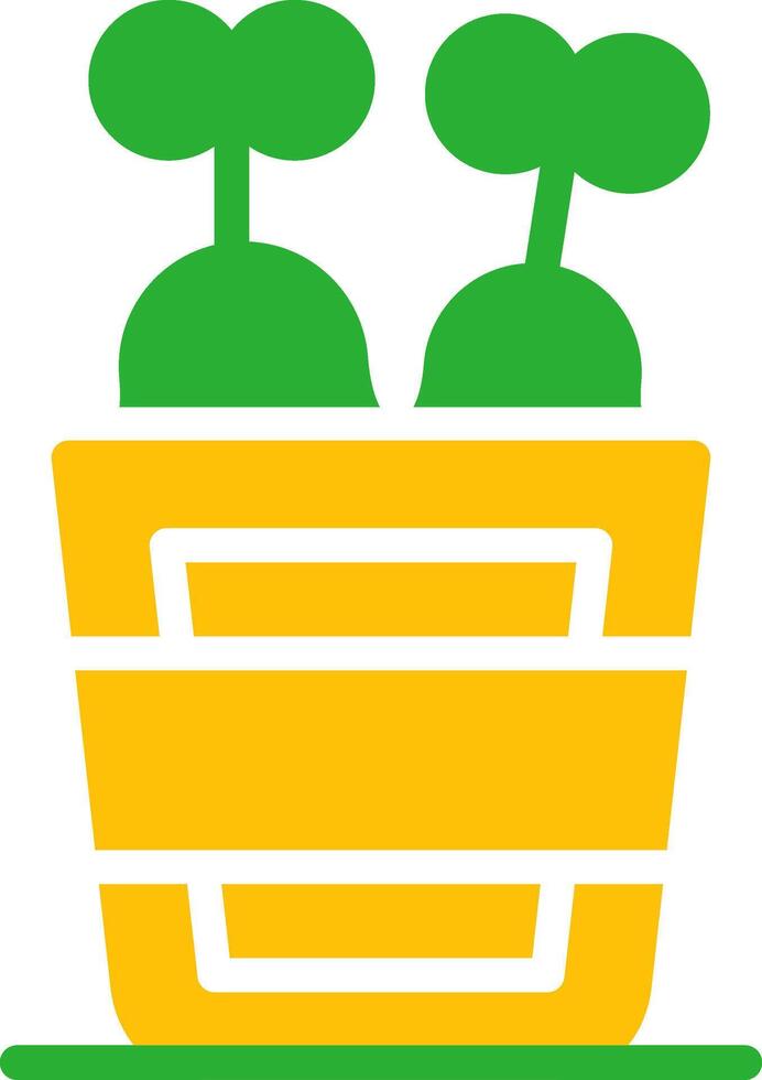 Line Two Colour vector