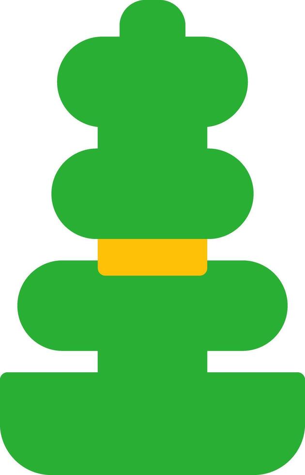 Line Two Colour vector