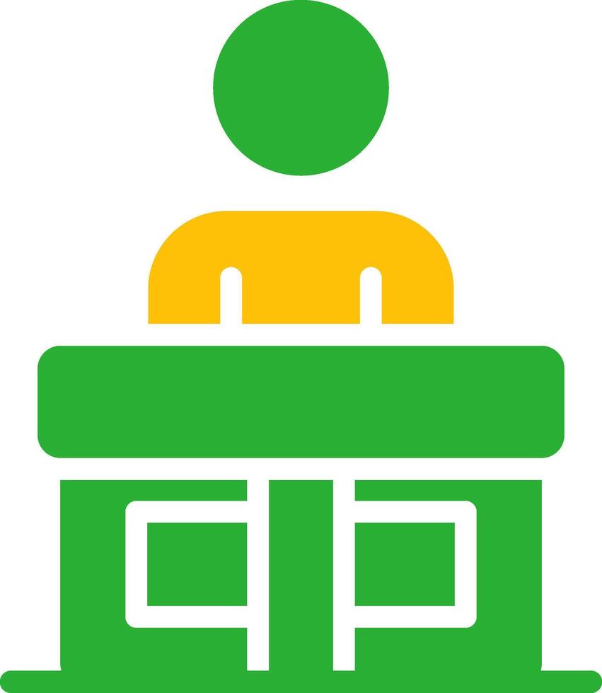 Line Two Colour vector