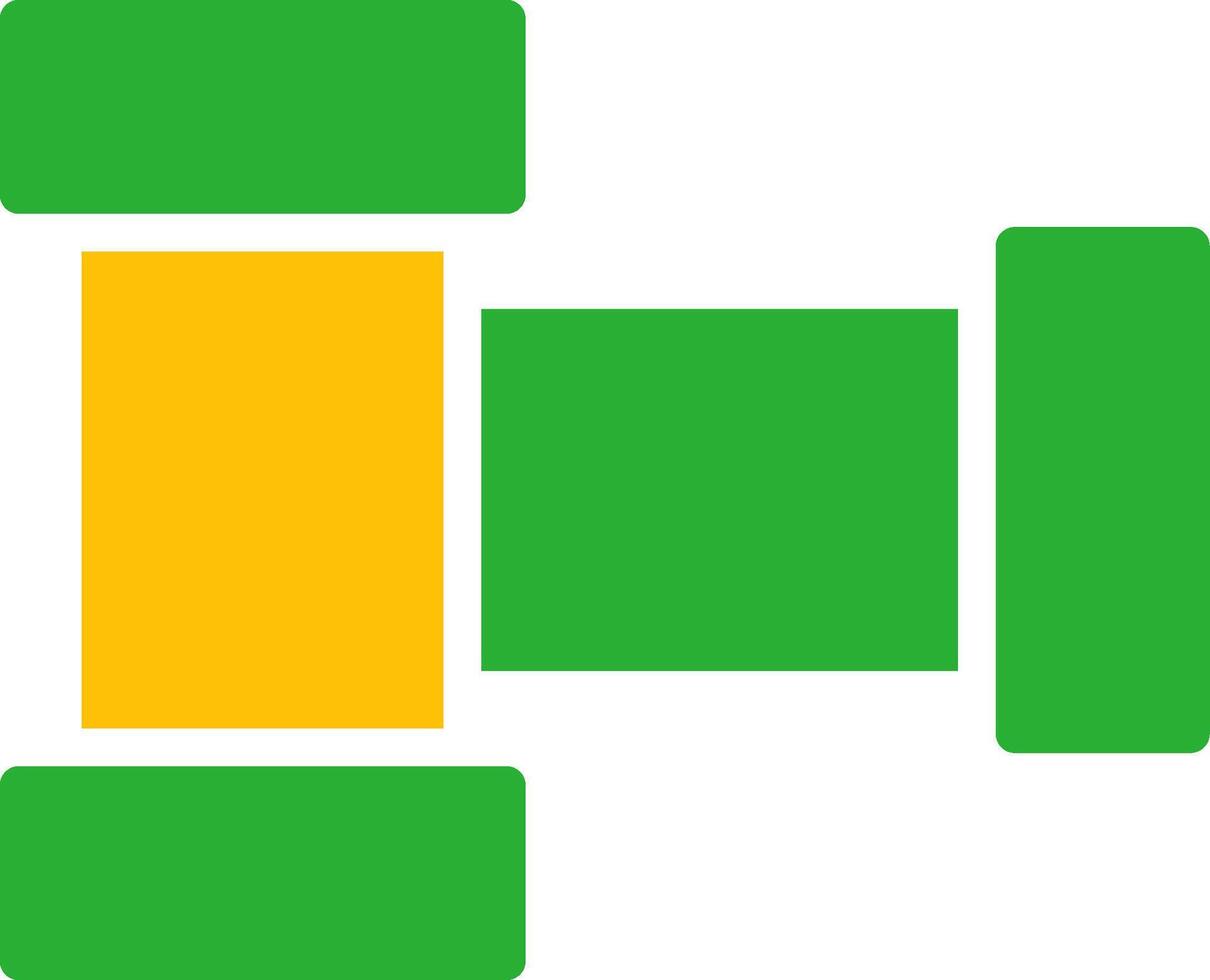 Line Two Colour vector