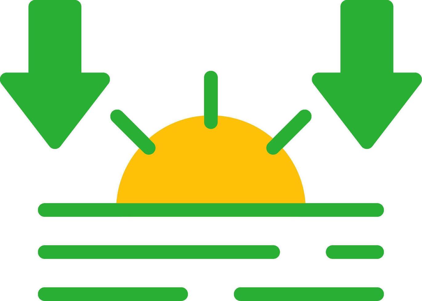 Line Two Colour vector
