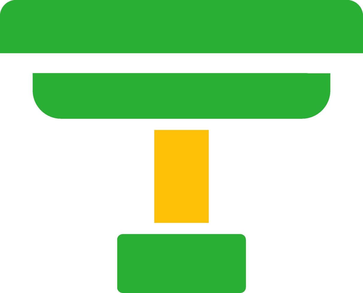 Line Two Colour vector