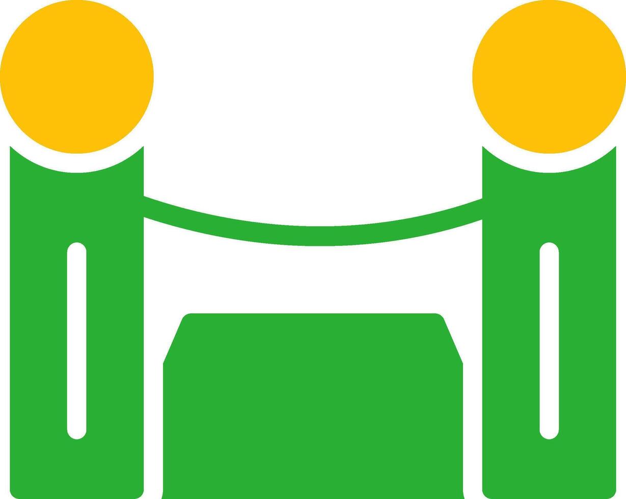 Line Two Colour vector